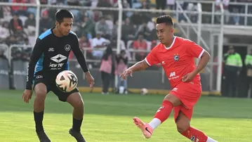 Christian Cueva marcó doblete en amistoso de Cienciano