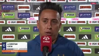 Cueva se pronunció tras marcar doblete en triunfo de Cienciano