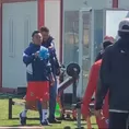 Christian Cueva se sumó a las prácticas de Cienciano