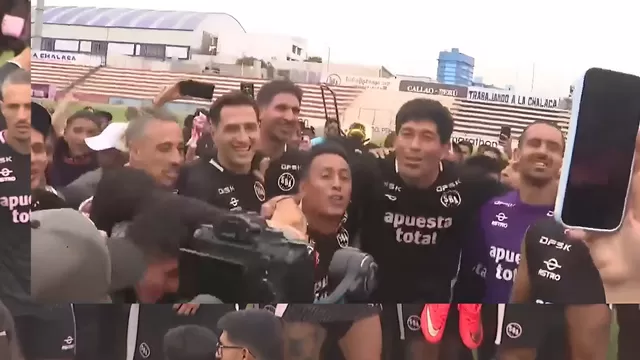 Christian Cueva se juntó con los hinchas de Sport Boys y vivió un emotivo momento previo a partido ante Alianza Lima / Fuente: Canal N