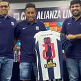 Cueva en su presentación en Alianza Lima: &quot;Vengo por el tricampeonato y pelear en la Libertadores&quot;