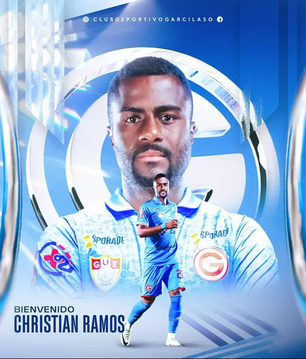 Christian Ramos fue anunciado como refuerzo de Deportivo Garcilaso. | Foto: Garcilaso.