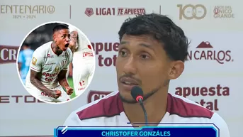 Christofer Gonzáles destacó el alto nivel de Andy Polo: "Hay que aprovecharlo"