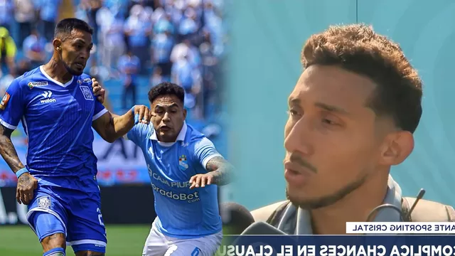 Christofer Gonzáles expresó su sentir tras el amargo empate de Sporting Cristal ante Alianza Atlético / Canal N
