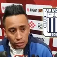 Christian Cueva habló a poco del partido ante Alianza Lima