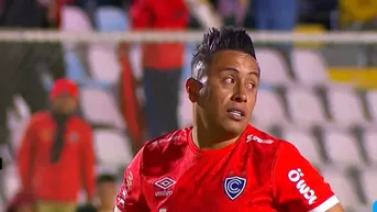 Christian Cueva y su mensaje tras su primer gol con Cienciano