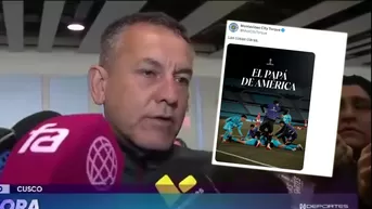 Melgarejo respondió a City Torque por burlarse de Cienciano: "Hace 3 años que existen"