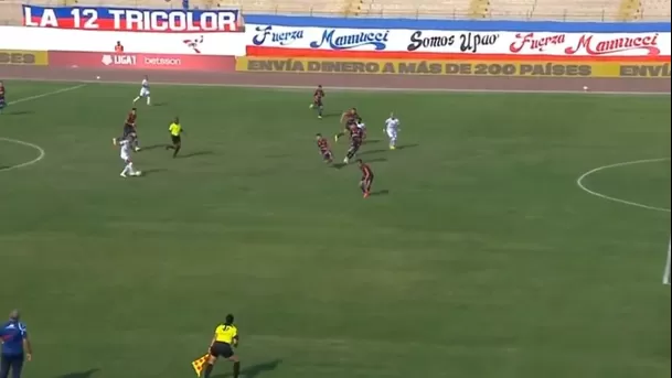 No había posición adelantada de Danilo Carando. | Fuente: GOLPERÚ