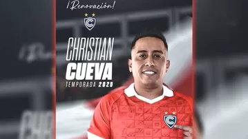 Cienciano oficializó la continuidad de Christian Cueva en Cusco