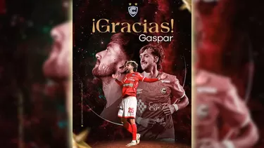 Cienciano se despidió de Gaspar Gentile que será nuevo jugador de Alianza Lima en la temporada. | AD