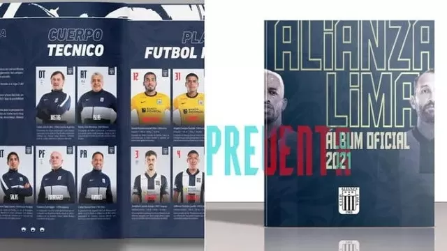 El club Alianza Lima lanzó su álbum oficial 2021