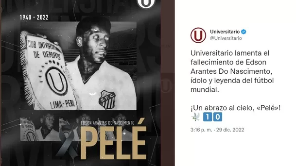 Twitter: Universitario de Deportes