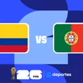 Colombia vs Portugal EN VIVO por Mundial 2026: día, hora y canal