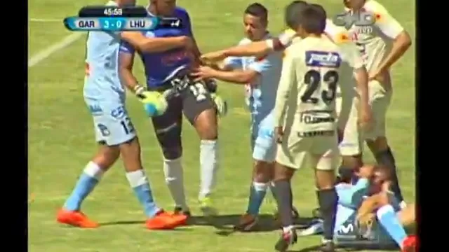 Colombiano Jorge Rivera le pateó la cabeza al paraguayo Víctor Ferreira