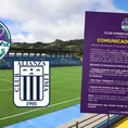 Comerciantes Unidos envía comunicado de último minuto previo a partido con Alianza Lima Comerciantes Unidos envía comunicado de último minuto previo a partido con Alianza Lima