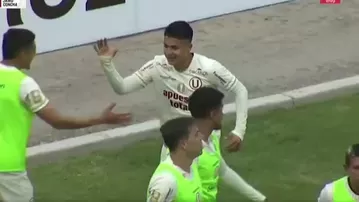 Concha marcó golazo y puso el 1-1 de Universitario vs Melgar
