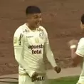 Concha remató fuerte y puso el 2-0 de Universitario vs Binacional