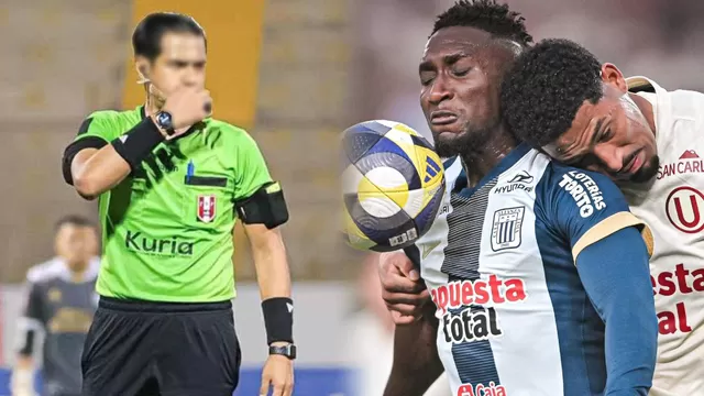 Se conoció al árbitro en el Monumental este sábado para el Clásico entre Universitario y Alianza Lima. | AD