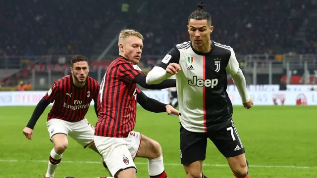Juventus Turín-Milan se volverán a ver las caras | Foto: Getty Images.