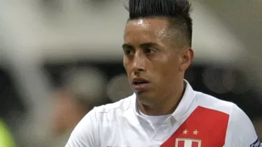 Christian Cueva, futbolista de 28 años. | Foto: AFP