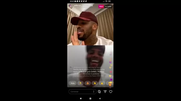 Guizasola habló este viernes con Farfán por Instagram | Foto: Instagram.