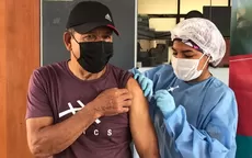 COVID-19: Héctor Chumpitaz recibió vacuna contra el coronavirus - Noticias de héctor bazán