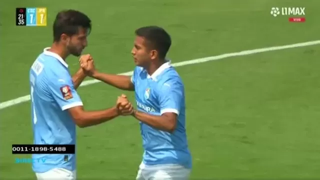 Martín Távara frotó la lámpara y regaló un gran gol de tiro libre para el empate 1-1 de Sporting Cristal ante Juan Pablo II. | Video: L1 MAX