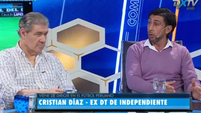 Cristian Díaz con VH Morales