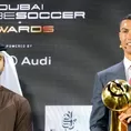 Cristiano Ronaldo ganó el premio Globe Soccer Awards al jugador del siglo