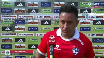 Cueva: "Feliz de volver a hacer lo que más me gusta"