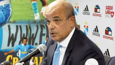 Federico C&amp;uacute;neo, presidente de Sporting Cristal.