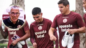 Cúper tomó IMPORTANTE decisión respecto a Quispe a un día del Universitario vs FC Cajamarca