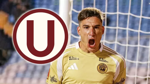 Facundo Callejo anotó un total de 14 goles con camiseta de Cusco FC en lo que va el 2025 / AD