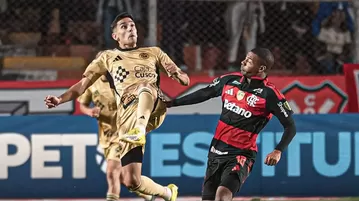 Cusco FC perdió 0-2 ante Flamengo en debut de Copa Libertadores