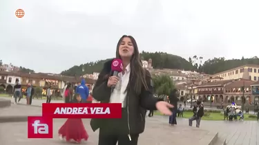 Andrea Vela realizó la previa del Cusco FC vs Sporting Cristal desde el estadio Inca Garcilaso de la Vega / Captura / FA