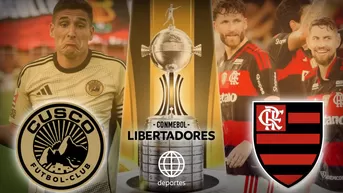 Cusco FC vs Flamengo EN VIVO por Libertadores: Hora y dónde ver