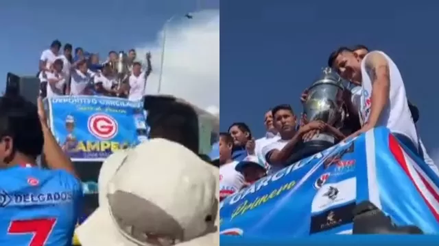 Cusco: Una multitud recibe al Deportivo Garcilaso tras histórico ascenso a Liga 1