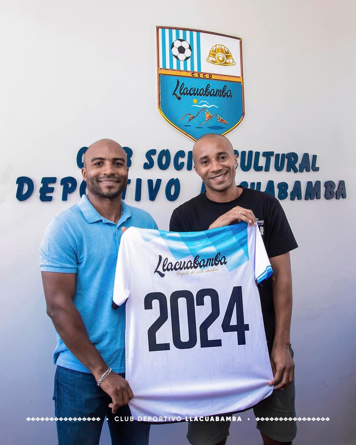 Damián Ísmodes es nuevo jugador del Deportivo Llacuabamba. | Foto: Facebook Club Deportivo Llacuabamba