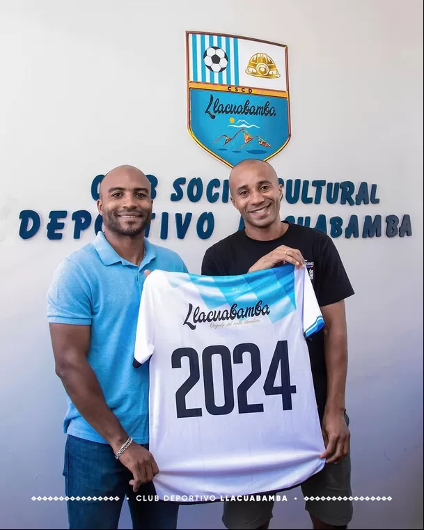 Damián Ísmodes es nuevo jugador del Deportivo Llacuabamba. | Foto: Facebook Club Deportivo Llacuabamba