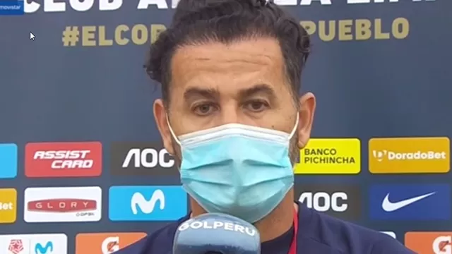 Daniel Ahmed, entrenador argentino de 54 años. | Video: Gol Perú