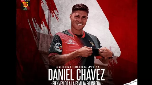 Melgar hizo oficial la contratación del atacante Daniel Chávez-foto-2