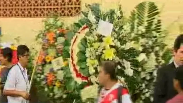 Daniel Peredo: arreglo floral de Pedro Pablo Kuczynski llegó al velatorio