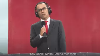 Daniel Peredo "reaparece" gracias a la tecnología en campaña 'Perú, te quiero'