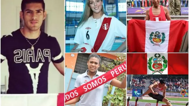 Deportistas peruanos envían saludos por Fiestas Patrias