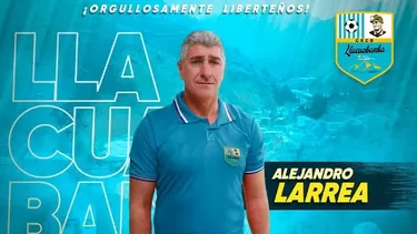 Alejandro Larrea asumió las riendas del cuadro minero | Foto: Deportivo Llacuabamba