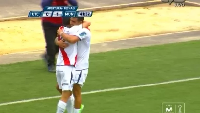 Deportivo Municipal abrió el marcador en Cajamarca con blooper de Bogado