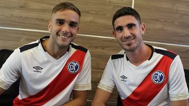 Los argentinos Renzo Alfani y Matías Mansilla provienen del Santos de Nazca | Foto: Deportivo Municipal