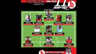 Descentralizado 2016: Agremiación de Futbolistas eligió el once ideal