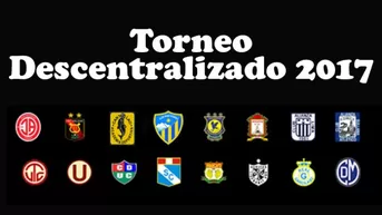 Descentralizado 2017: este es el fixture del Torneo de Verano