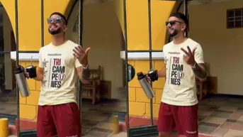 Di Benedetto y el llamativo video por el 'Tri' de Universitario